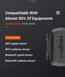 Magene S3 Snelheid En Cadans Sensoren - Set Van 2 - ANT+ - Bluetooth - Waterdicht IP66 -BOl Winkel 1010x1200 2