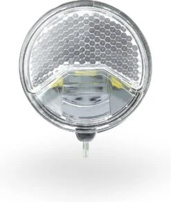 AXA 606 - Fietslamp Voorlicht - LED Koplamp - Auto On Fietsverlichting – Dynamo - 15 Lux - Chrome