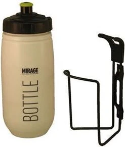 Mirage Bidon Met Bidonhouder Wit/zwart 600 Ml -BOl Winkel 1020x1200