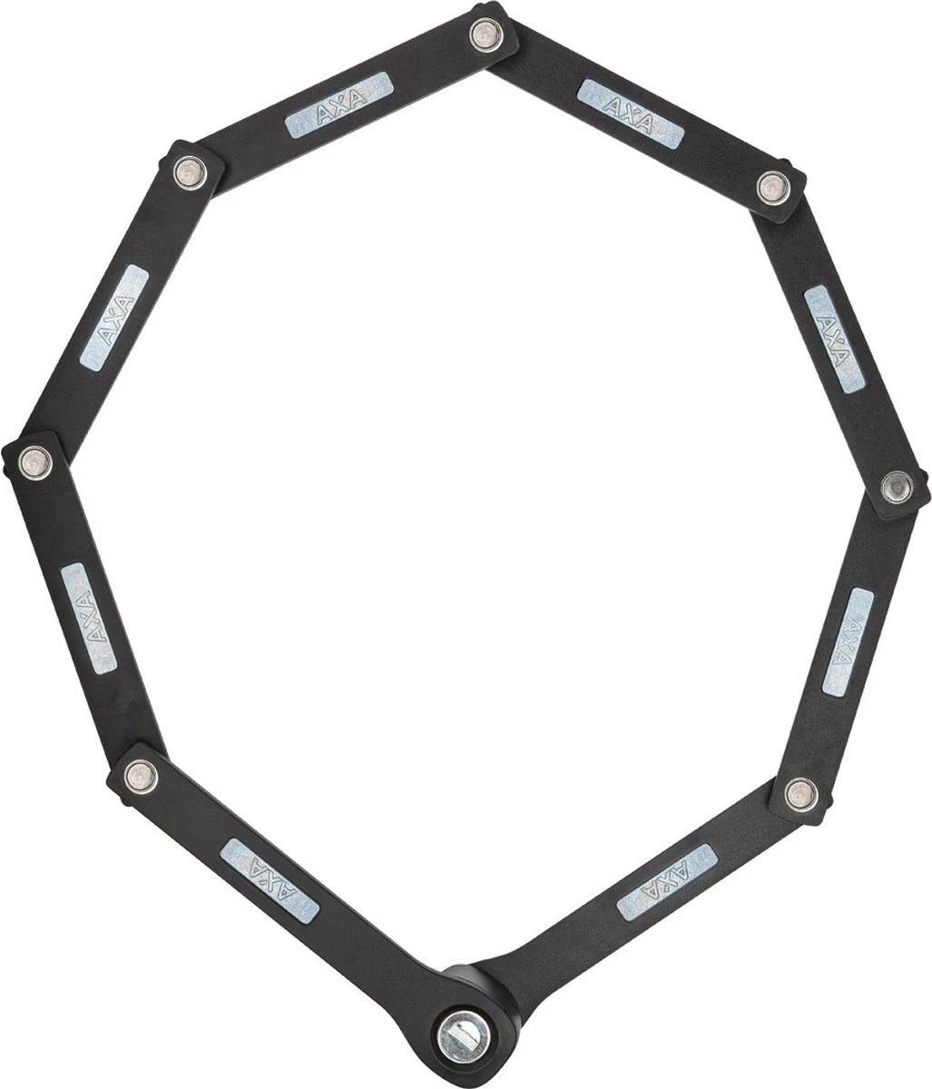 AXA Fold Lite 100 Vouwslot - Fietsslot - Voor Elk Type Fiets – Licht Gewicht - Met Houder - 100 Cm - Zwart 5 AXA Fold Lite 100 Vouwslot - Fietsslot - Voor Elk Type Fiets – Licht Gewicht - Met Houder - 100 Cm - Zwart - Afbeelding 3