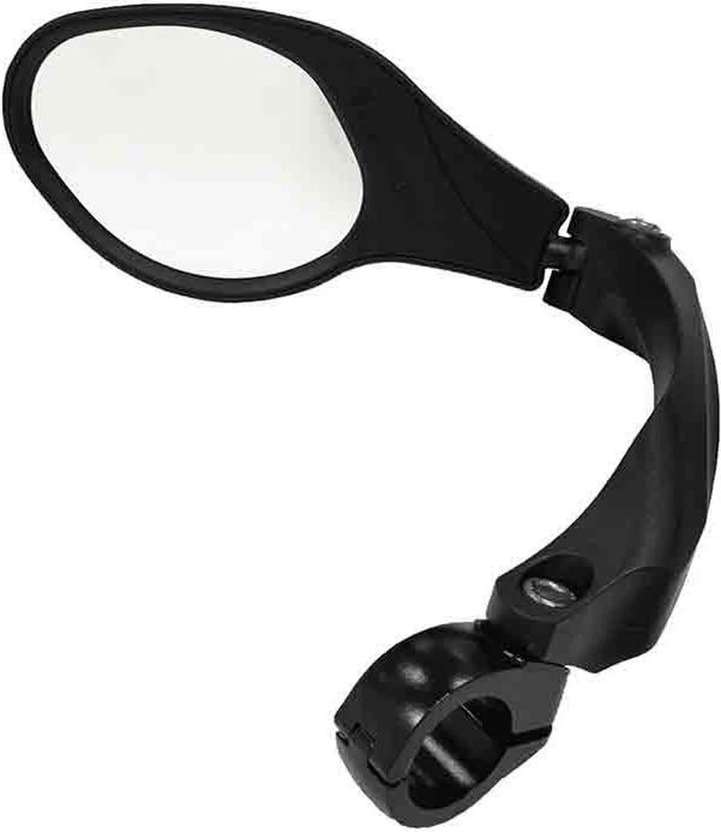 Mirage Fietsspiegel - Verstelbaar - Stuurbevestiging 22.2 Mm - Zwart 4 Mirage Fietsspiegel - Verstelbaar - Stuurbevestiging 22.2 Mm - Zwart - Afbeelding 2