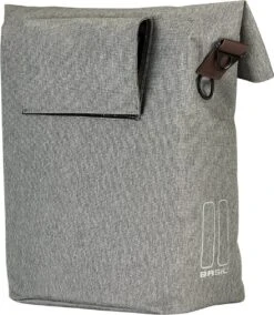 Basil City Fietsshopper - Enkele Fietstas - Grijs - 16 Liter -BOl Winkel 1042x1200