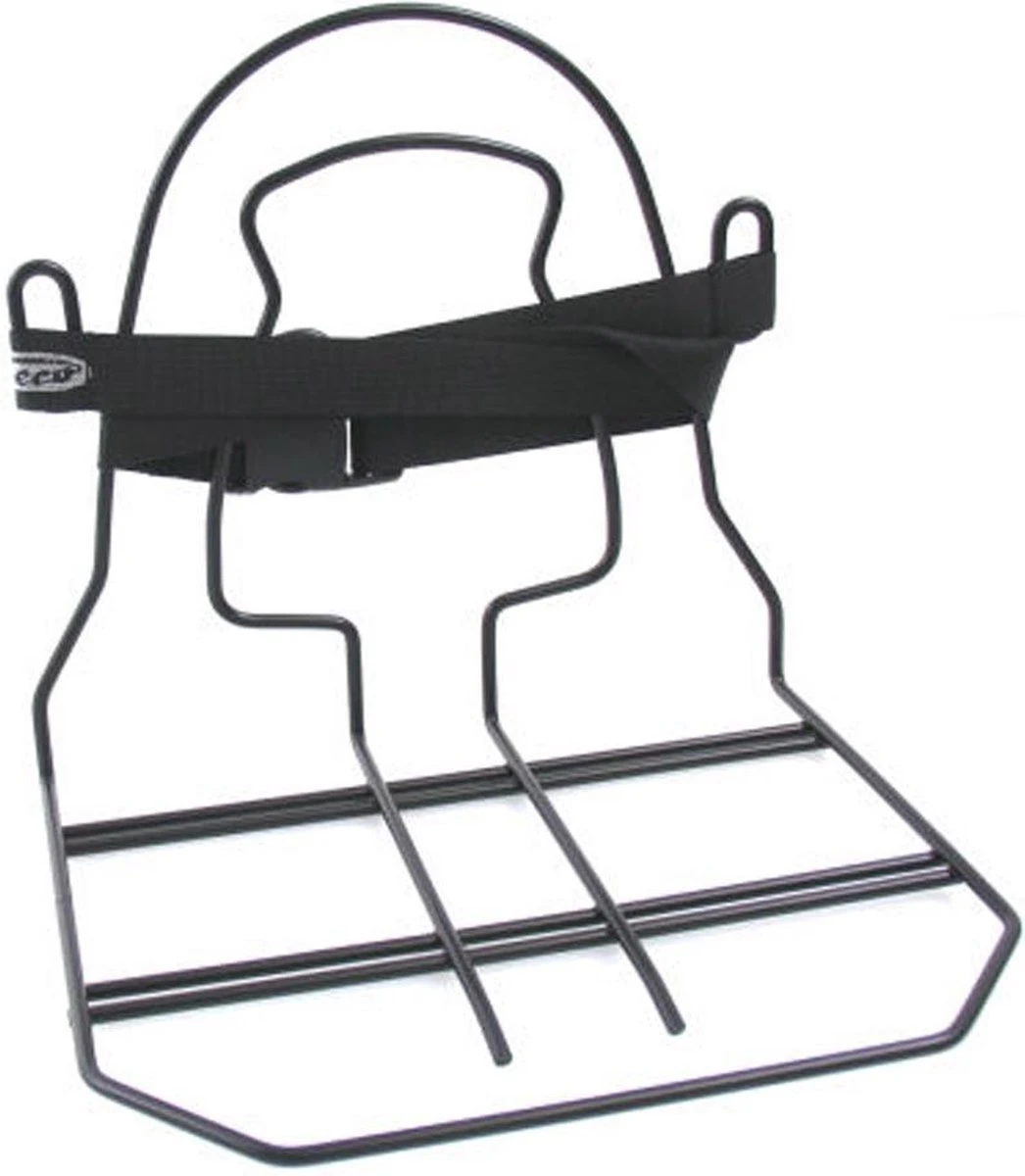 Steco Bagagedrager Verbreder Monkey-mee Staal - 31cm Breed - Zwart 10 Steco Bagagedrager Verbreder Monkey-mee Staal - 31cm Breed - Zwart - Afbeelding 8