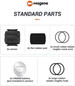 Magene S3 Snelheid En Cadans Sensoren - Set Van 2 - ANT+ - Bluetooth - Waterdicht IP66 -BOl Winkel 1048x1200