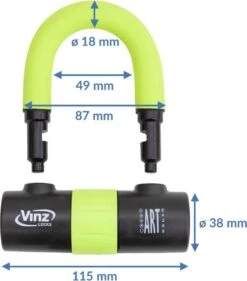VINZ Dinara Schijfremslot / Motorslot / Scooterslot ART4 - Geel -BOl Winkel 1053x1200 6