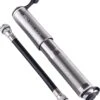 PRO BIKE TOOL Mini Luchtpomp Fiets, Fietspomp Voor Alle Ventielen (Presta & Schrader), Hoge Druk Tot 6,9 Bar / 100 PSI, Betrouwbare, Compacte & Lichtgewicht Framepomp, Pomp Voor Racefiets & Mountainbike.