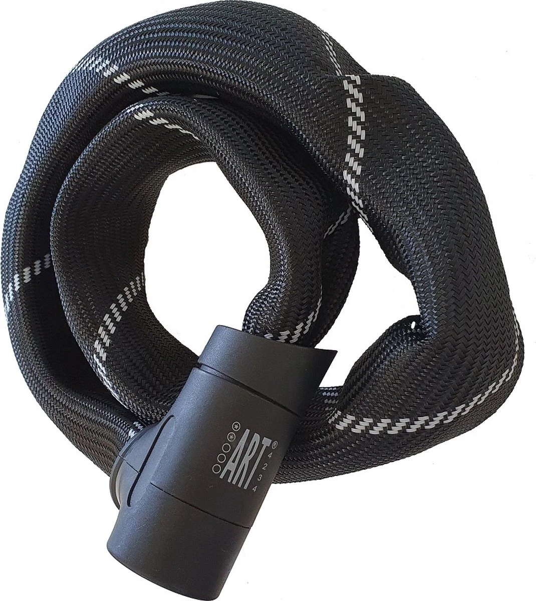 Maxx-Locks Twizel Fietsslot ART 2 | 140 Cm Kettingslot | Gehard Staal | Zwart | Slot E-Bike / Fiets 11 Maxx-Locks Twizel Fietsslot ART 2 | 140 Cm Kettingslot | Gehard Staal | Zwart | Slot E-Bike / Fiets - Afbeelding 9