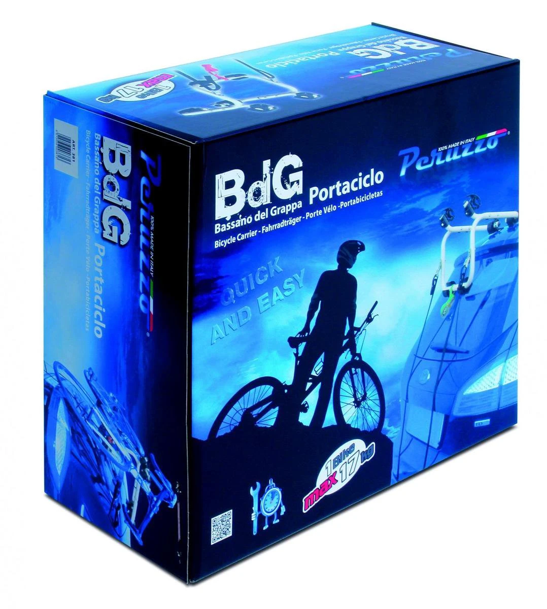 Peruzzo Bdg 381 Fietsendrager Staal Achterklep 4 Peruzzo Bdg 381 Fietsendrager Staal Achterklep - Afbeelding 2