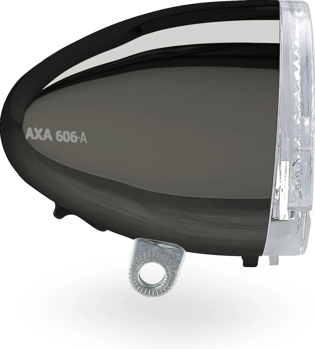AXA 606 - Fietslamp Voorlicht - LED Koplamp - Auto On Fietsverlichting – Dynamo - 15 Lux - Chrome 7 AXA 606 - Fietslamp Voorlicht - LED Koplamp - Auto On Fietsverlichting – Dynamo - 15 Lux - Chrome - Afbeelding 5
