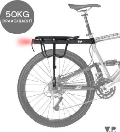 V.P.®Quick Release Bagagedrager Fiets – Opzetdrager & Bagagedrager Mountainbike – Mountainbike Accesoires Bagagedragerplaat – Bagagedrager – Bagagedragers -BOl Winkel 1088x1200 3