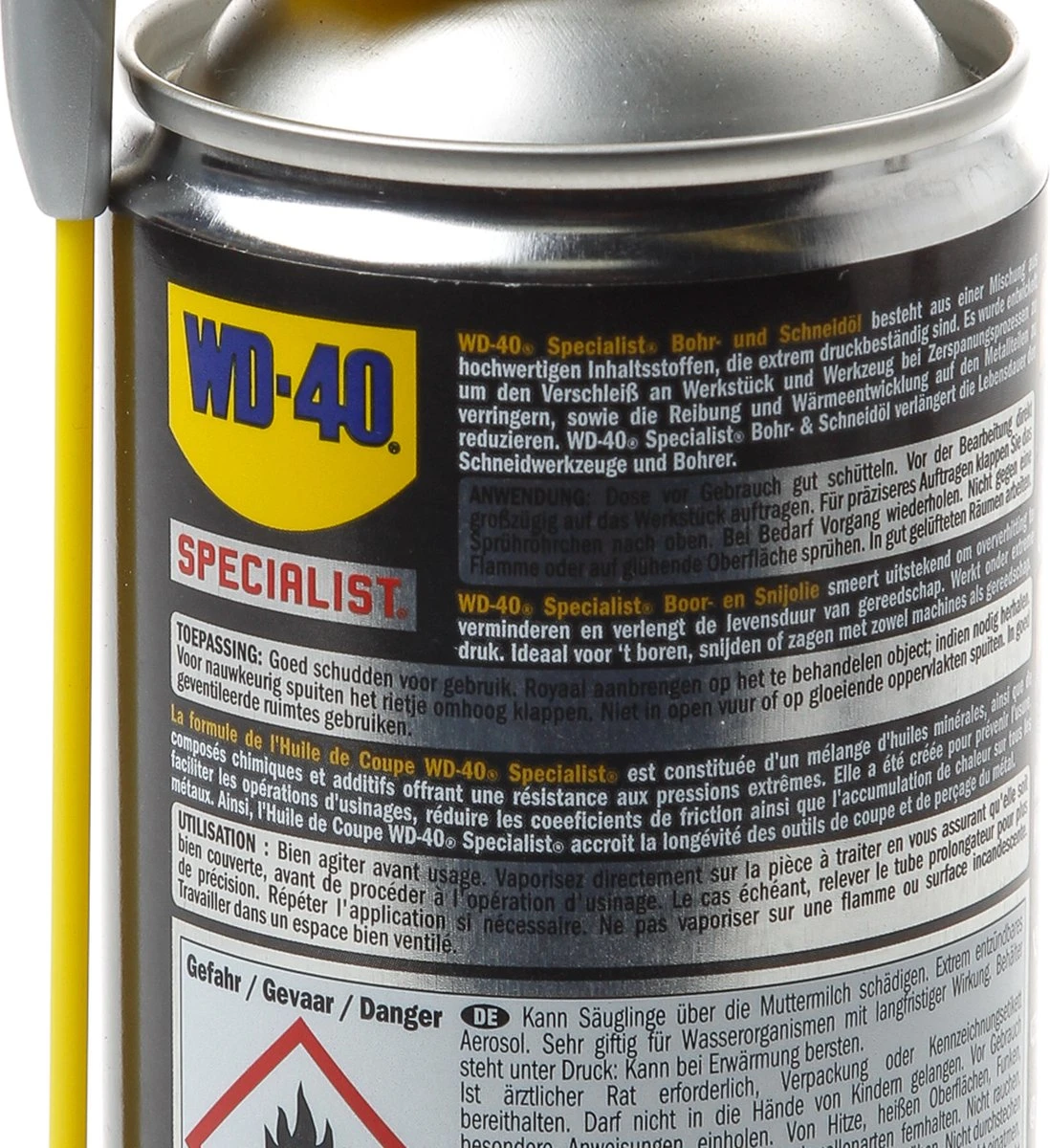 WD-40 Specialist® Boor- & Snijolie - 400ml - Smeerolie - Smeermiddel - Verlengt Levensduur Van Boor- En Snijgereedschap 8 WD-40 Specialist® Boor- & Snijolie - 400ml - Smeerolie - Smeermiddel - Verlengt Levensduur Van Boor- En Snijgereedschap - Afbeelding 6