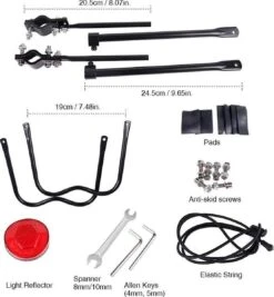 Merkloos Bagagedrager Fiets - Bagagerek Met Zadelpenbevestiging - Aluminium - Zwart - Geschikt Voor Mountainbike & Racefiets 15 Merkloos Bagagedrager Fiets - Bagagerek Met Zadelpenbevestiging - Aluminium - Zwart - Geschikt Voor Mountainbike & Racefiets -BOl Winkel 1111x1200 2