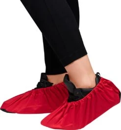 Overschoenen | Maat 40-45 | Rood | Antislip | Wasbaar | Sterk | Schoenhoesjes | Schoenovertrek | Schoenbeschermers 10 Overschoenen | Maat 40-45 | Rood | Antislip | Wasbaar | Sterk | Schoenhoesjes | Schoenovertrek | Schoenbeschermers -BOl Winkel 1113x1200