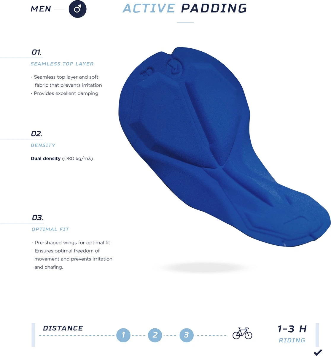 Rogelli Core - Lange Fietsbroek - Heren - Maat L - Zwart 5 Rogelli Core - Lange Fietsbroek - Heren - Maat L - Zwart - Afbeelding 3