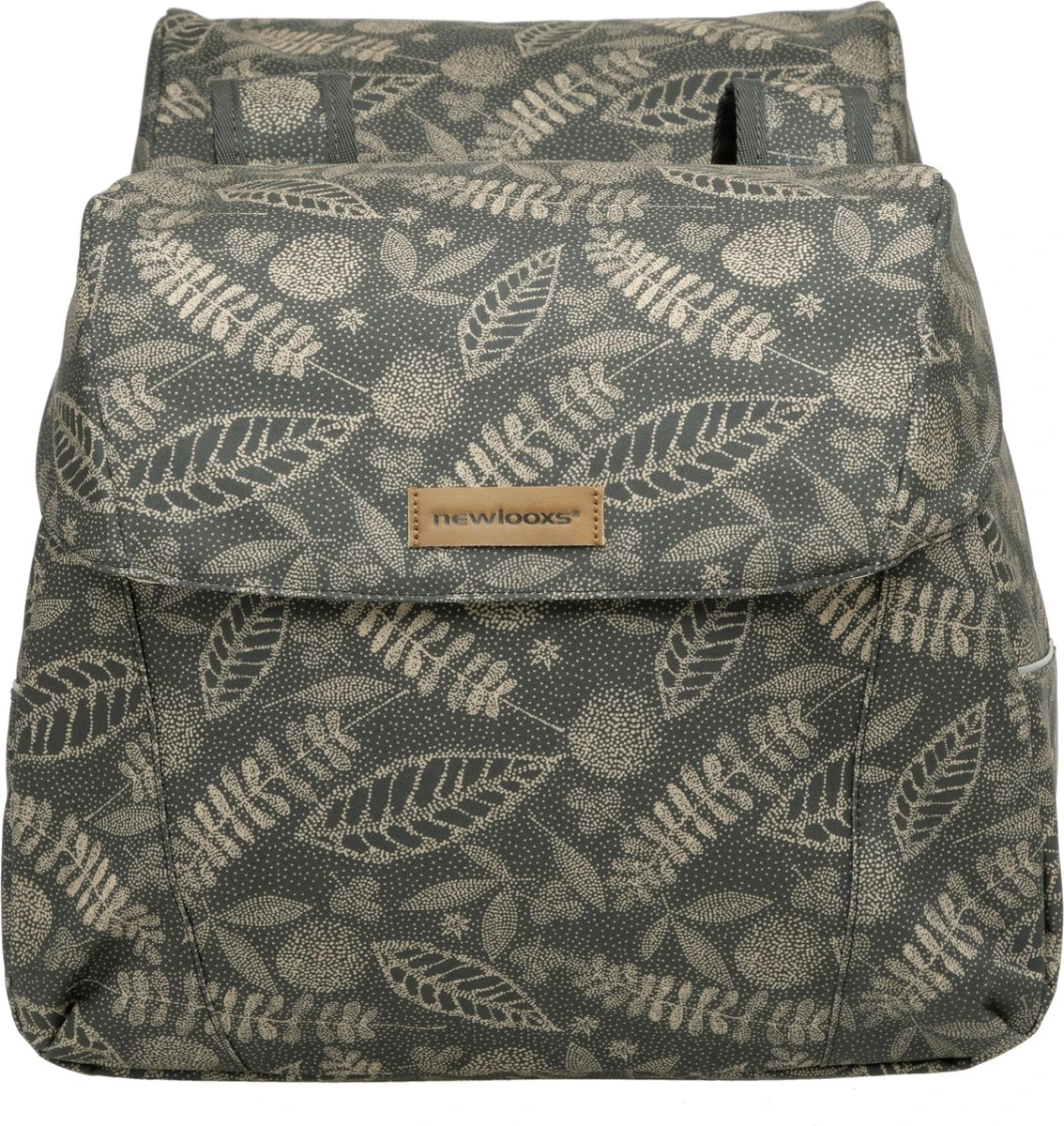 New Looxs Forest Joli Dubbele Fietstas - 37 Liter - Antraciet 3 New Looxs Forest Joli Dubbele Fietstas - 37 Liter - Antraciet