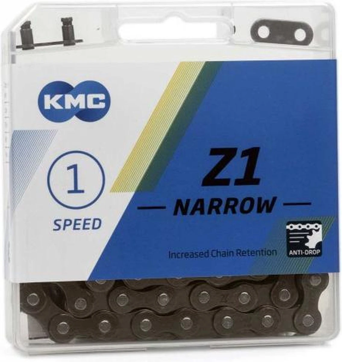 Kmc Fiets Ketting Z1 Smal 1/2 X 3/32 Inch 112s Single Speed (Shimano Nexus) 9 Kmc Fiets Ketting Z1 Smal 1/2 X 3/32 Inch 112s Single Speed (Shimano Nexus) - Afbeelding 7