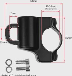Merkloos Helmslot - Motorhelm Slot - Motorslot - Motor - Slot Voor Je Helm - Anti Diefstal - Universeel -BOl Winkel 1139x1200 3