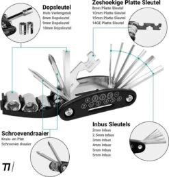 TIKKENS® Fietsbanden Reparatieset - Lekke Fietsband Reparatie Set - Racefiets / Mountainbike / Alle Andere Fietstypes / Complete Set In Etui - Onderhoud -BOl Winkel 1151x1200 1