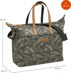 New Looxs Tendo Forest Enkele Fietstas Laptoptas Shopper - 15 Inch Laptopvak - 21 Liter - Antraciet -BOl Winkel 1163x1200 4