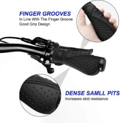 Merkloos Fietsgrepen - Antislip - Ergonomische MTB-Grepen - Twee Kanten - Lock-on-ontwerp - Voor 22,2 Mm Fietsen / Mountainbikes / Racefietshandvatten -BOl Winkel 1178x1200 5