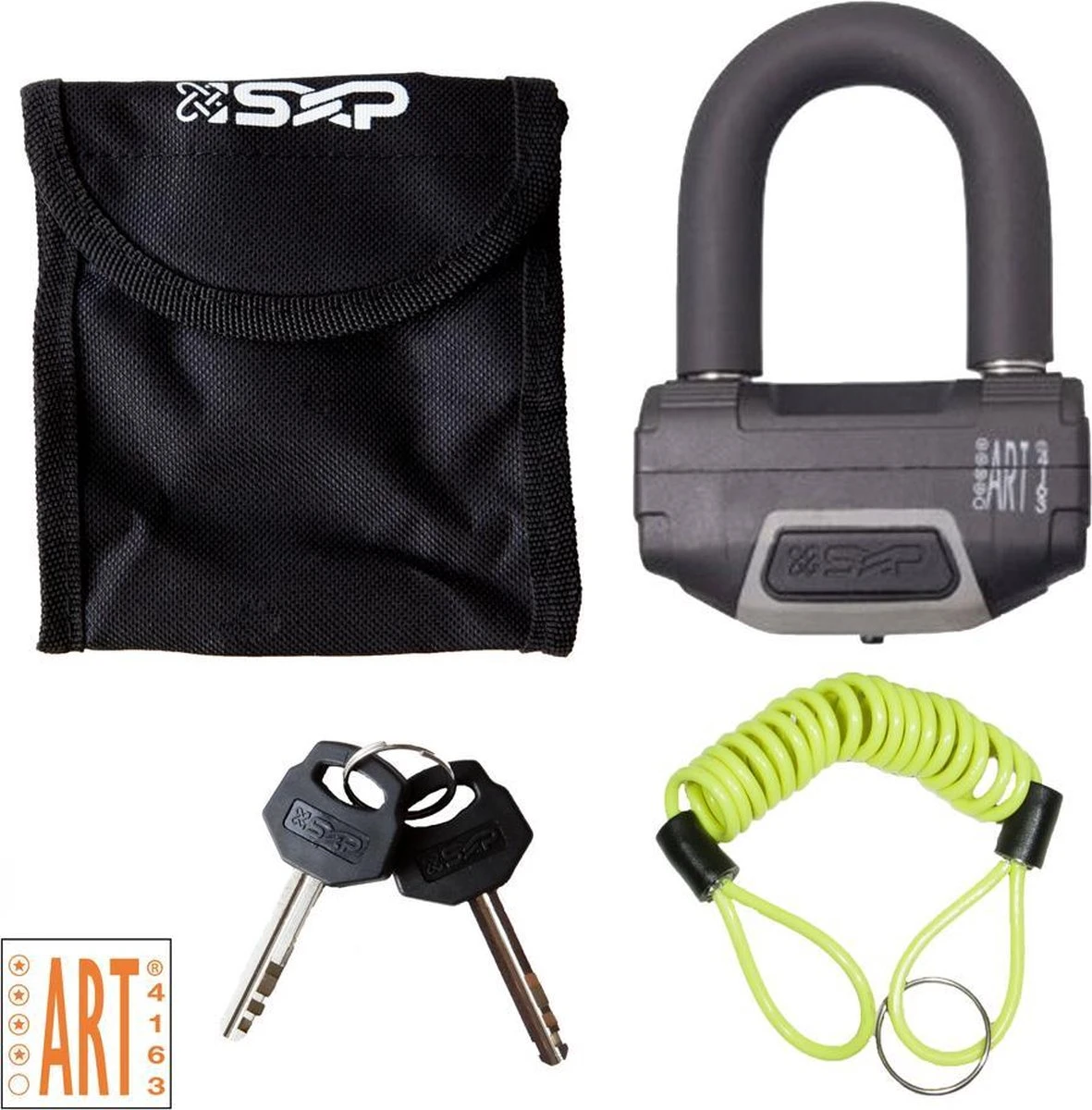 SXP Schijfremslot ART 4 - Zwart 3 SXP Schijfremslot ART 4 - Zwart