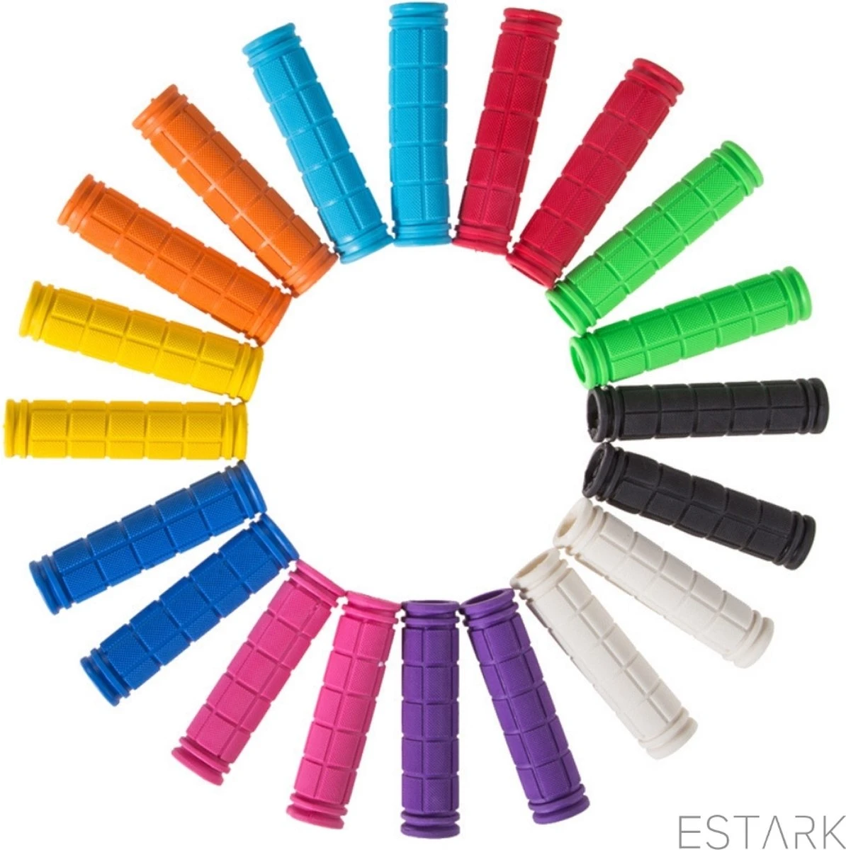 Merkloos ESTARK® - Fietshandvatten - Handvatten - Universeel - Fiets – Mountainbike – Professioneel - Grips - Extra Grip – Fietshandvaten -Handvaten - Handig Te Monteren - Anti-slip – Fietsen – Stuur – Bikegrips – Stevig - Rubber Zwart - (R-zwa) 4 Merkloos ESTARK® - Fietshandvatten - Handvatten - Universeel - Fiets – Mountainbike – Professioneel - Grips - Extra Grip – Fietshandvaten -Handvaten - Handig Te Monteren - Anti-slip – Fietsen – Stuur – Bikegrips – Stevig - Rubber Zwart - (R-zwa) - Afbeelding 2