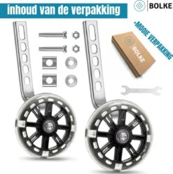 Bolke® - Zijwieltjes - 12-20 Inch - Zijwieltjes Met LED Lichtjes - Zijwieltjes Voor Kinderfiets - Blauw - 12 Inch/14 Inch/16 Inch/18 Inch/20 Inch - Zijwielen - Kinderfietsaccessoires -BOl Winkel 1196x1200 8