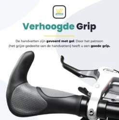 Voltano Ergonomisch Gevormde Fiets Handvatten Met Bar Ends - Handvat Eenvoudig Vastzetten Met Imbus - Incl. Bevestigingsmateriaal - Anti Plak Coating - Fietshandvatten Met Verhoogde Grip -BOl Winkel 1197x1200 7