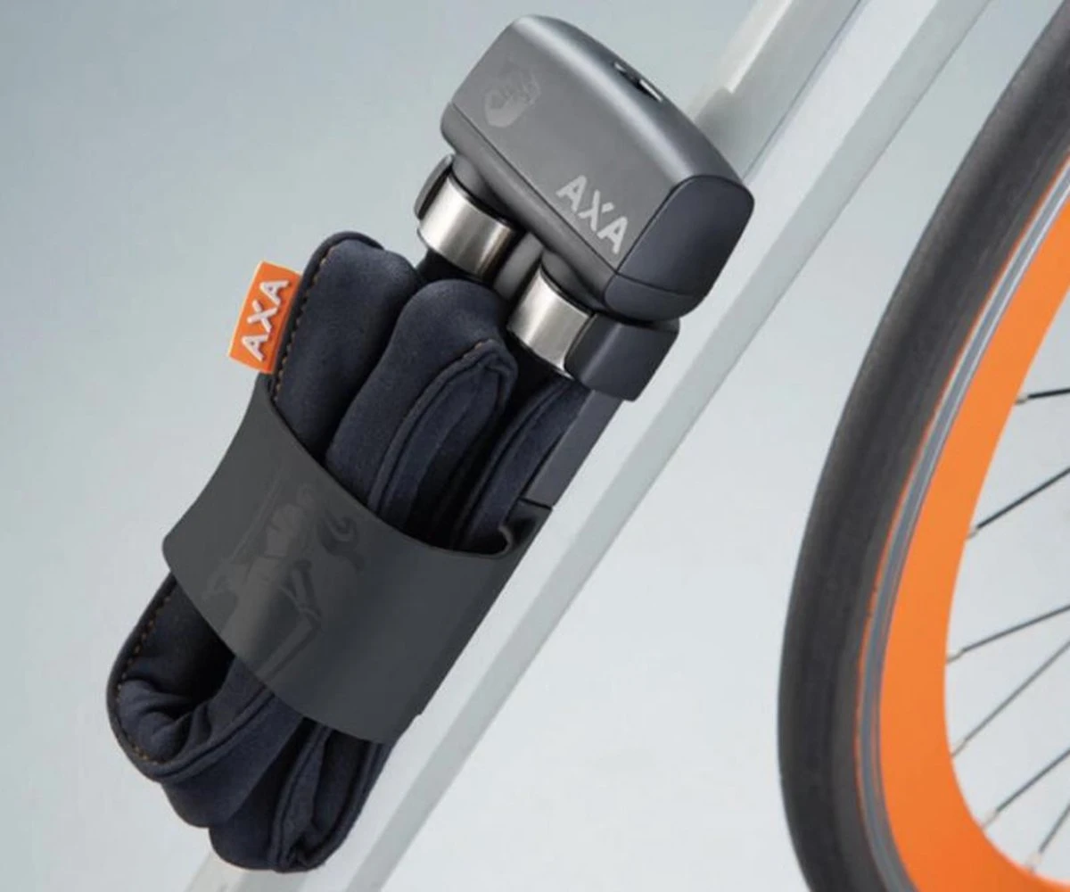 AXA Foldable 600 Vouwslot - Fietsslot - Met Houder - 95 Cm - Zwart 18 AXA Foldable 600 Vouwslot - Fietsslot - Met Houder - 95 Cm - Zwart - Afbeelding 16