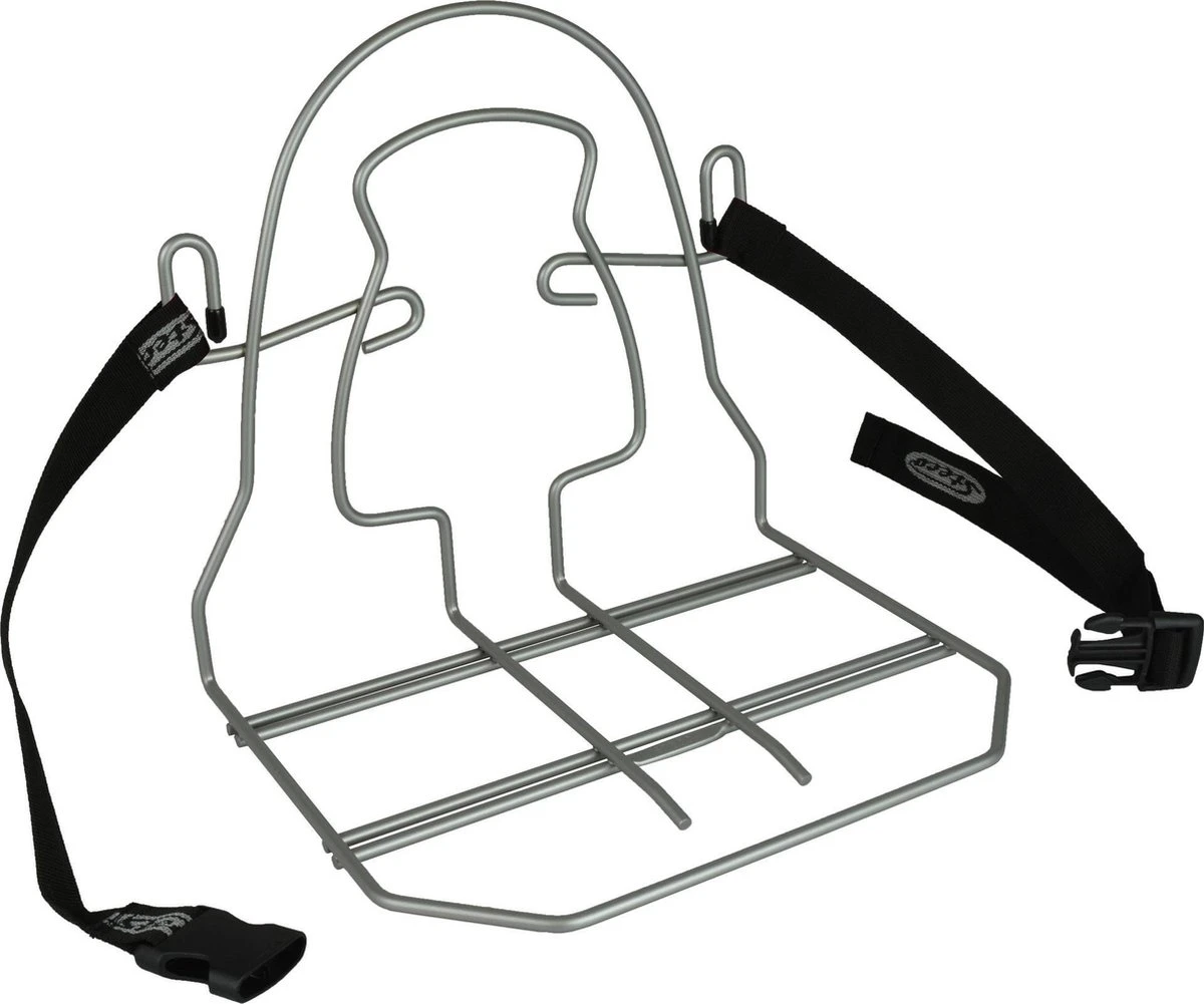 Steco Bagagedrager Verbreder Monkey-mee Staal - 31cm Breed - Zilver 7 Steco Bagagedrager Verbreder Monkey-mee Staal - 31cm Breed - Zilver - Afbeelding 5