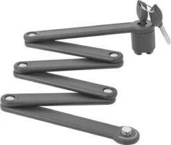 Dresco - Vouwslot - 85x5,5cm - Met Houder - Zwart 15 Dresco - Vouwslot - 85x5,5cm - Met Houder - Zwart -BOl Winkel 1200x1014 4