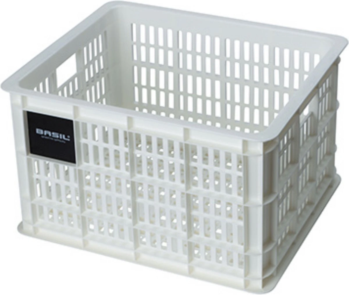 Basil Fietskrat M - Medium - 29.5 Liter - Wit 16 Basil Fietskrat M - Medium - 29.5 Liter - Wit - Afbeelding 14