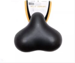 Selle Comfort Rocky - Fietszadel / Rokzadel Met Punt - Zwart - 23 CM
