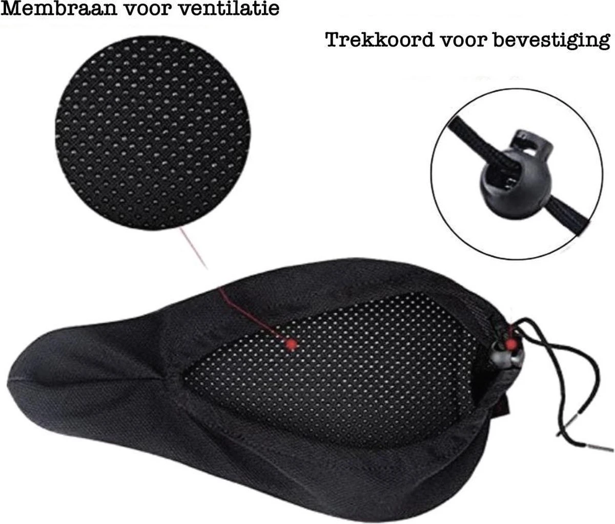 VoordeelShop Fiets Zadelhoes Met Extra Zachte Gel En Gleuf Universeel - Gel Zadelhoes Voor Racefiets/mountainbike En Normale Fietsen - Comfortabel Fietsen - Fiets Accessoires 8 VoordeelShop Fiets Zadelhoes Met Extra Zachte Gel En Gleuf Universeel - Gel Zadelhoes Voor Racefiets/mountainbike En Normale Fietsen - Comfortabel Fietsen - Fiets Accessoires - Afbeelding 6