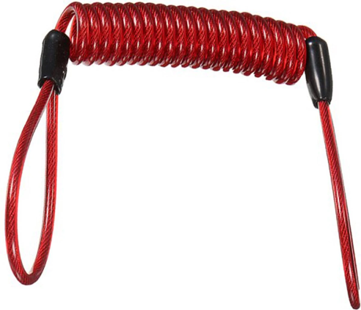 Schijfremslot Motor / Scooter / Elektrische Step / Fiets, Remschijfslot Met Reminder Kabel En Houder, Slotpin 5.5mm, Merk Profitect 9 Schijfremslot Motor / Scooter / Elektrische Step / Fiets, Remschijfslot Met Reminder Kabel En Houder, Slotpin 5.5mm, Merk Profitect - Afbeelding 7