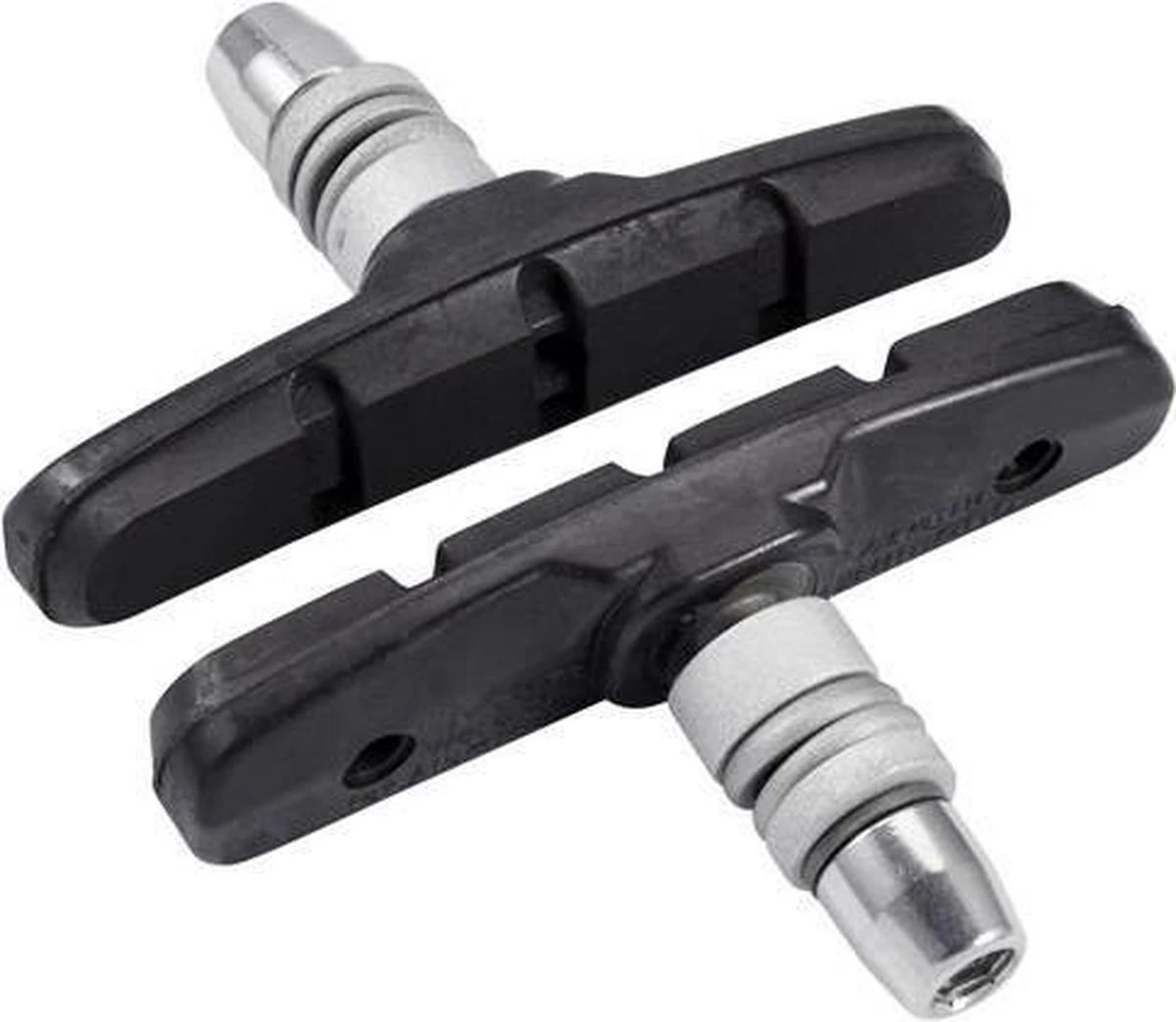 Shimano Remblokken M70t4 V-brake Rubber Zwart/zilver 8 Shimano Remblokken M70t4 V-brake Rubber Zwart/zilver - Afbeelding 6