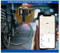 Fietsbel Voor Apple AirTag - AirTag Houder - AirTag Fiets - AirTag Hoesje - Incl. Schroevendraaier Voor Montage - Waterdicht -BOl Winkel 1200x1060