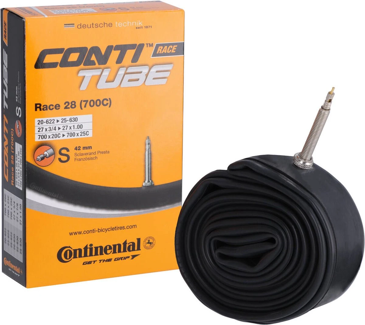 Continental Binnenband Race 28 Inch (20/25-622) Fv 42 Mm 14 Continental Binnenband Race 28 Inch (20/25-622) Fv 42 Mm - Afbeelding 12
