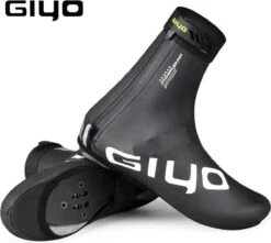 Giyo Overschoenen - Maat 41-43 (L) - 1 Paar - Mountainbike - Wielrennen - Zwart - Wind En Waterdicht - Waterproof - Regen - Vorst