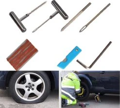 LOUZIR 11-Delige Professionele Banden Reparatie Kit- Autobanden/ Bike Emergency Repair Kit - Met Handige Opbergdoos -BOl Winkel 1200x1082 2