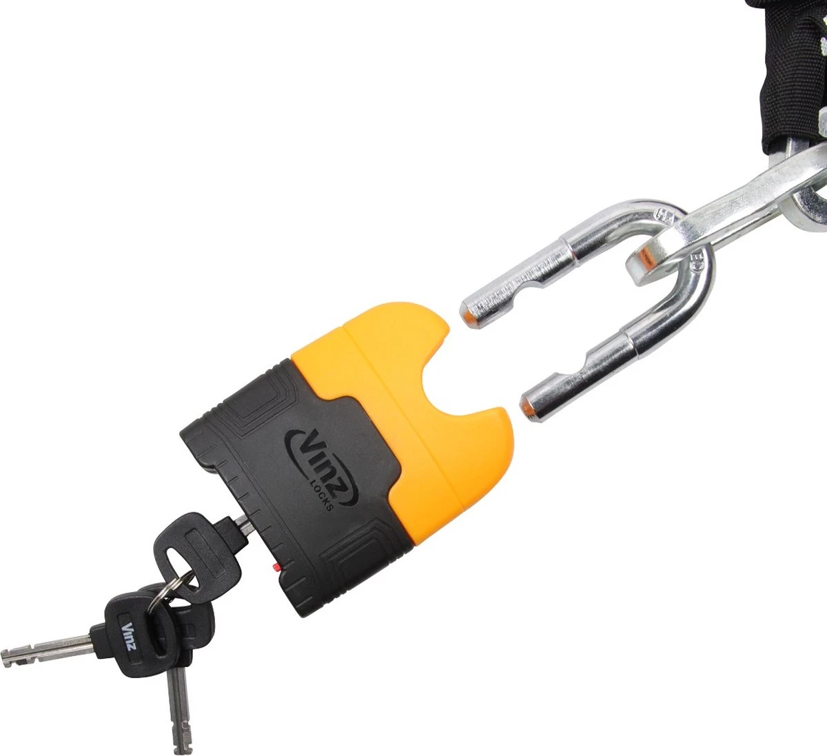 VINZ Makalu Motorslot / Kettingslot / Scooterslot ART 4 Gecertificeerd - 150 Cm Ketting - Dikte Schakels: 10,5mm 5 VINZ Makalu Motorslot / Kettingslot / Scooterslot ART 4 Gecertificeerd - 150 Cm Ketting - Dikte Schakels: 10,5mm - Afbeelding 3