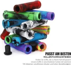 Suotu Stuntstep Handvatten - Grips - Universal - Ergonomic Mountain Step Grip Set - Handvatovertrek Voor Fietsgrepen -BOl Winkel 1200x1099 1