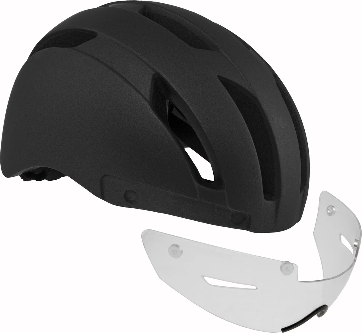 AGU Urban Pedelec Fietshelm - NTA 8776 - Zwart - L/XL 7 AGU Urban Pedelec Fietshelm - NTA 8776 - Zwart - L/XL - Afbeelding 5