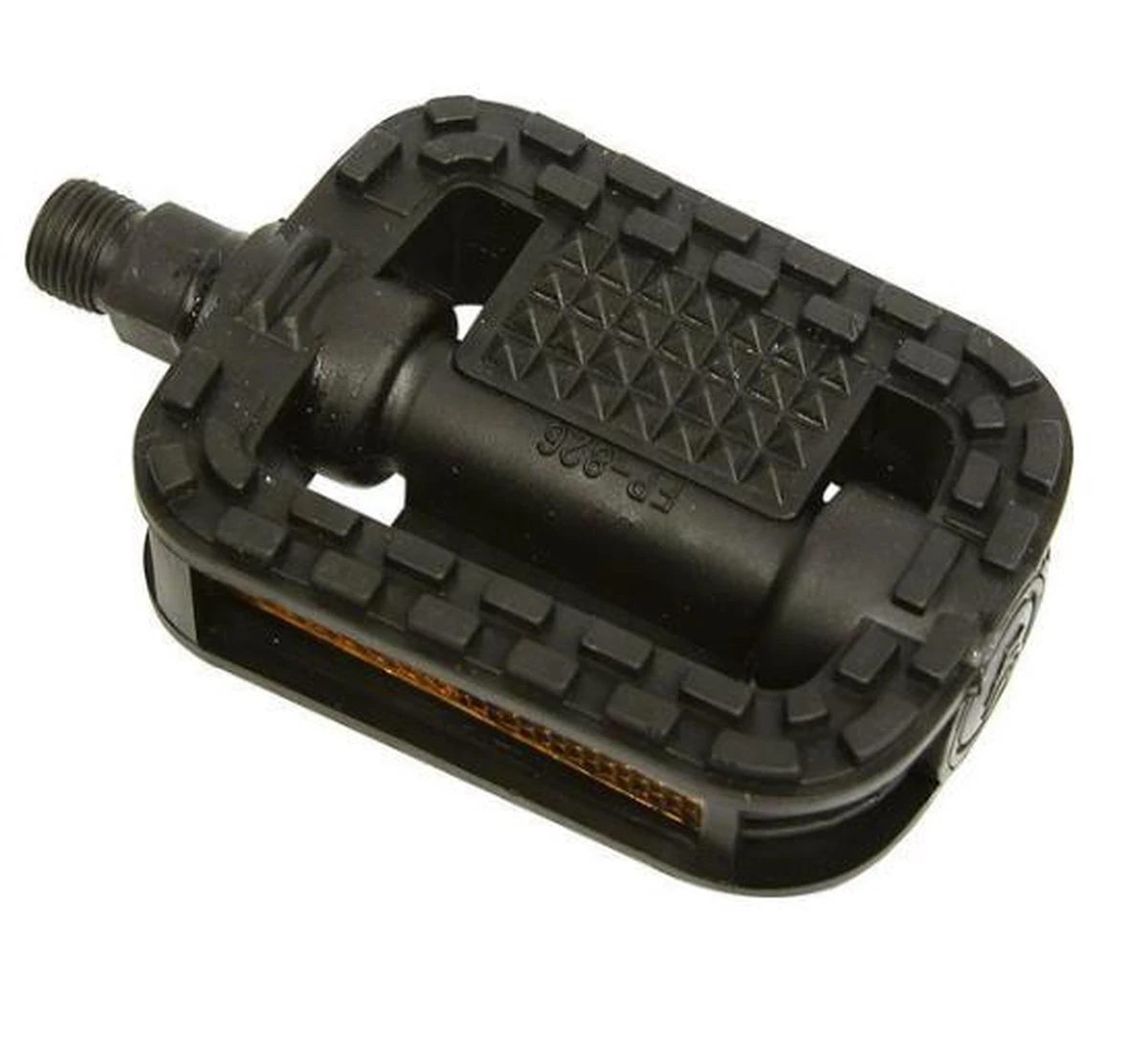 Fiets Pedalen - Anti Slip - Trappers Voor Fiets Met Reflector - 14.2mm Schroefdraad - 9/16 Inch -Zwart 5 Fiets Pedalen - Anti Slip - Trappers Voor Fiets Met Reflector - 14.2mm Schroefdraad - 9/16 Inch -Zwart - Afbeelding 3