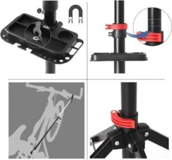 Songmics Nancy's Fiets Montagestandaard - 360° Draaibaar Montagestandaard - Reparatiestandaard 12 Songmics Nancy's Fiets Montagestandaard - 360° Draaibaar Montagestandaard - Reparatiestandaard -BOl Winkel 1200x1112