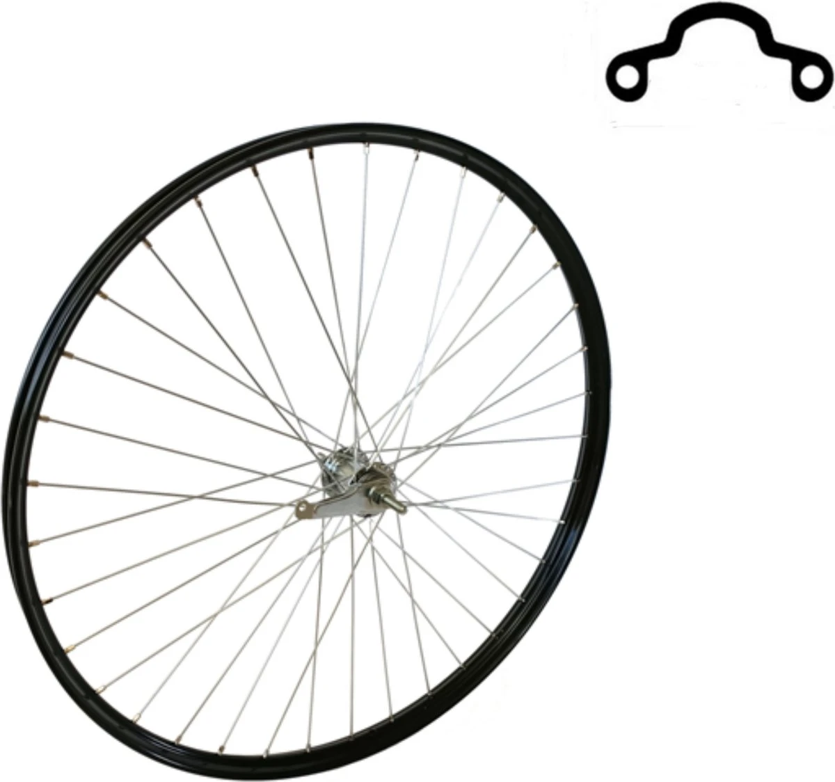 Shimano Achterwiel 28 X 1 1/2 Inch Terugtraprem 36g Zwart 3 Shimano Achterwiel 28 X 1 1/2 Inch Terugtraprem 36g Zwart