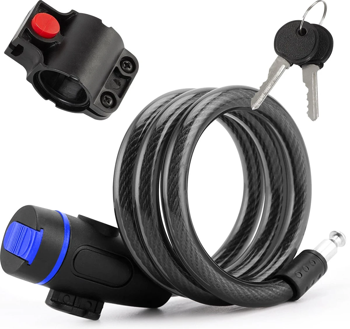 ICruise® - Fietsslot - Kabelslot - Cijferslot - Slot - Voor Fietsen En Elektrische Steps 3 ICruise® - Fietsslot - Kabelslot - Cijferslot - Slot - Voor Fietsen En Elektrische Steps