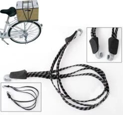 WiseGoods Snelbinders Fiets Met Haak Universeel - Bagagespin - Spinbinder - Bagagebinder - Fietsrekker - Spin - Zwart / Wit -BOl Winkel 1200x1129 4