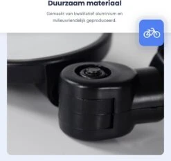 Merkloos Fietsspiegel - Set Van 2 - EBike Fiets Spiegel - Verstelbaar - Achteruitkijkspiegel Fiets - Links En Rechts - Extra Voordelig -BOl Winkel 1200x1130 3