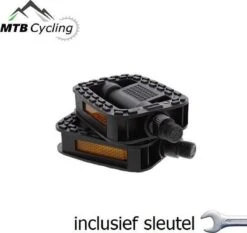 Fiets Pedalen Inclusief Bevestiging Gereedschap - Anti Slip - Trappers Voor Fiets Met Reflector - 14.2mm Schroefdraad - 9/16 Inch -Zwart 14 Fiets Pedalen Inclusief Bevestiging Gereedschap - Anti Slip - Trappers Voor Fiets Met Reflector - 14.2mm Schroefdraad - 9/16 Inch -Zwart -BOl Winkel 1200x1131 7